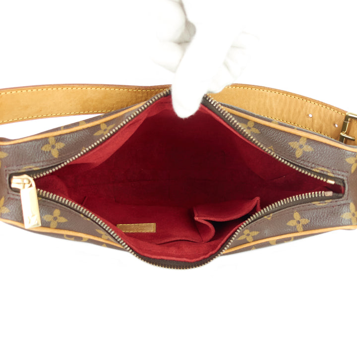 croissant mm monogram canvas bag