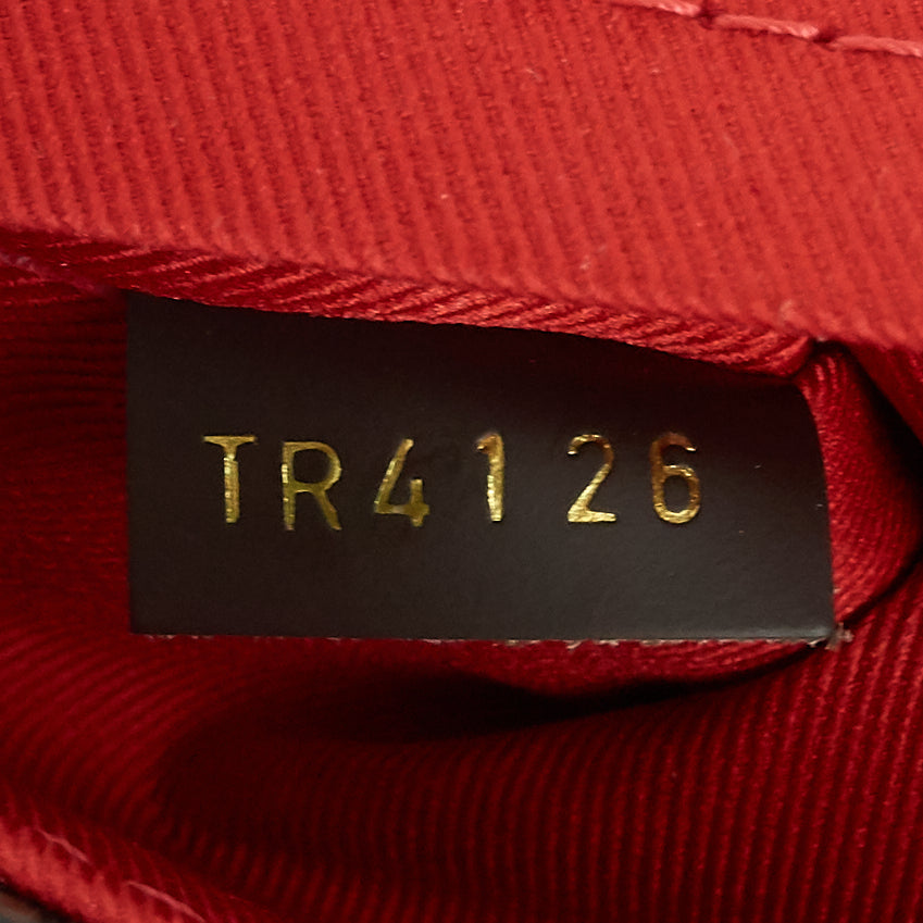 croisette damier ebene canvas bag