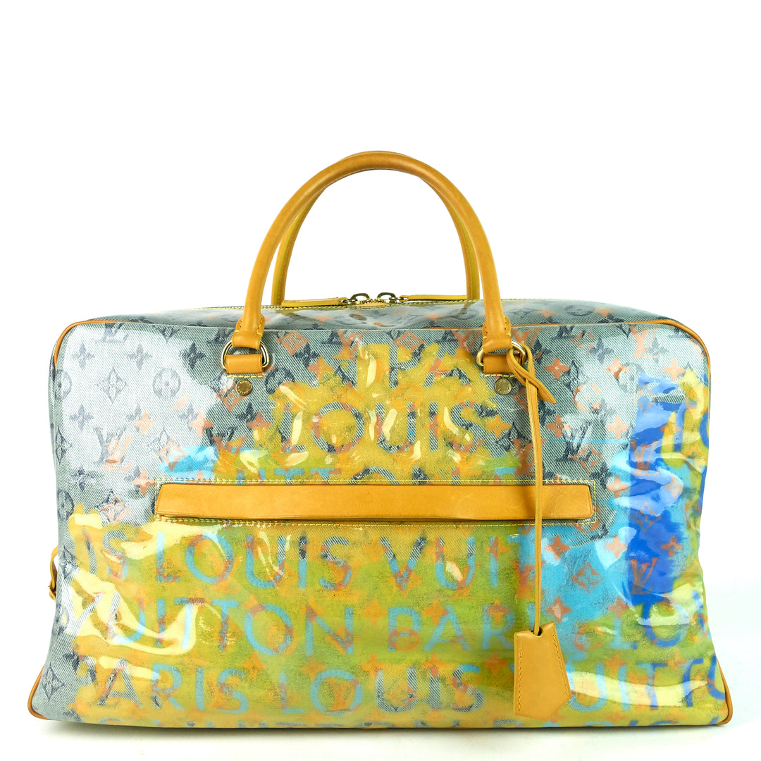 richard prince defile weekender gm pulp canvas bag