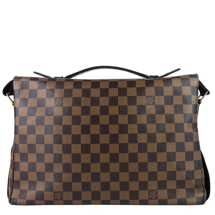 broadway damier canvas large messenger bag