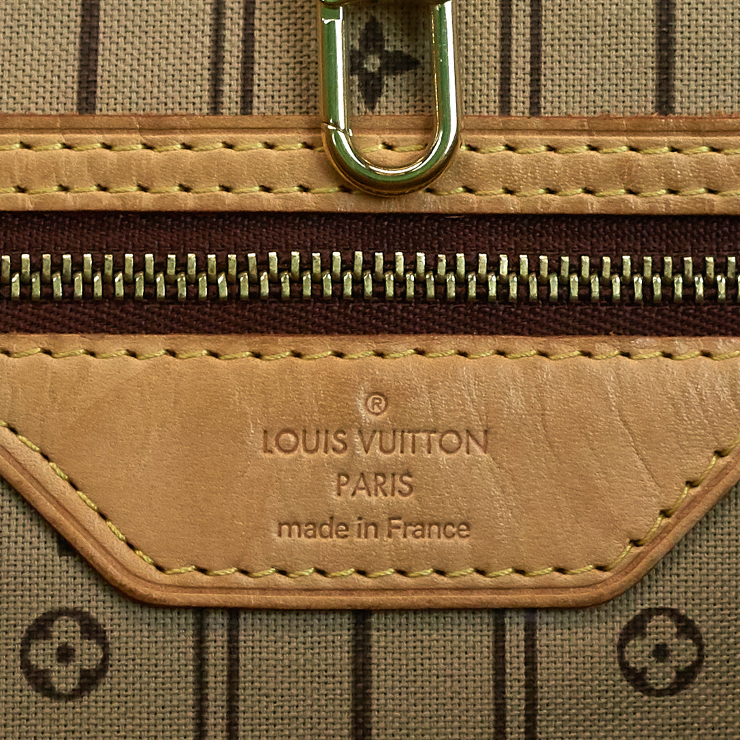 neverfull mm monogram canvas bag