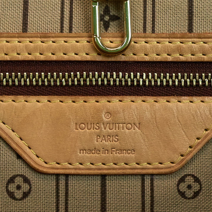 neverfull mm monogram canvas bag