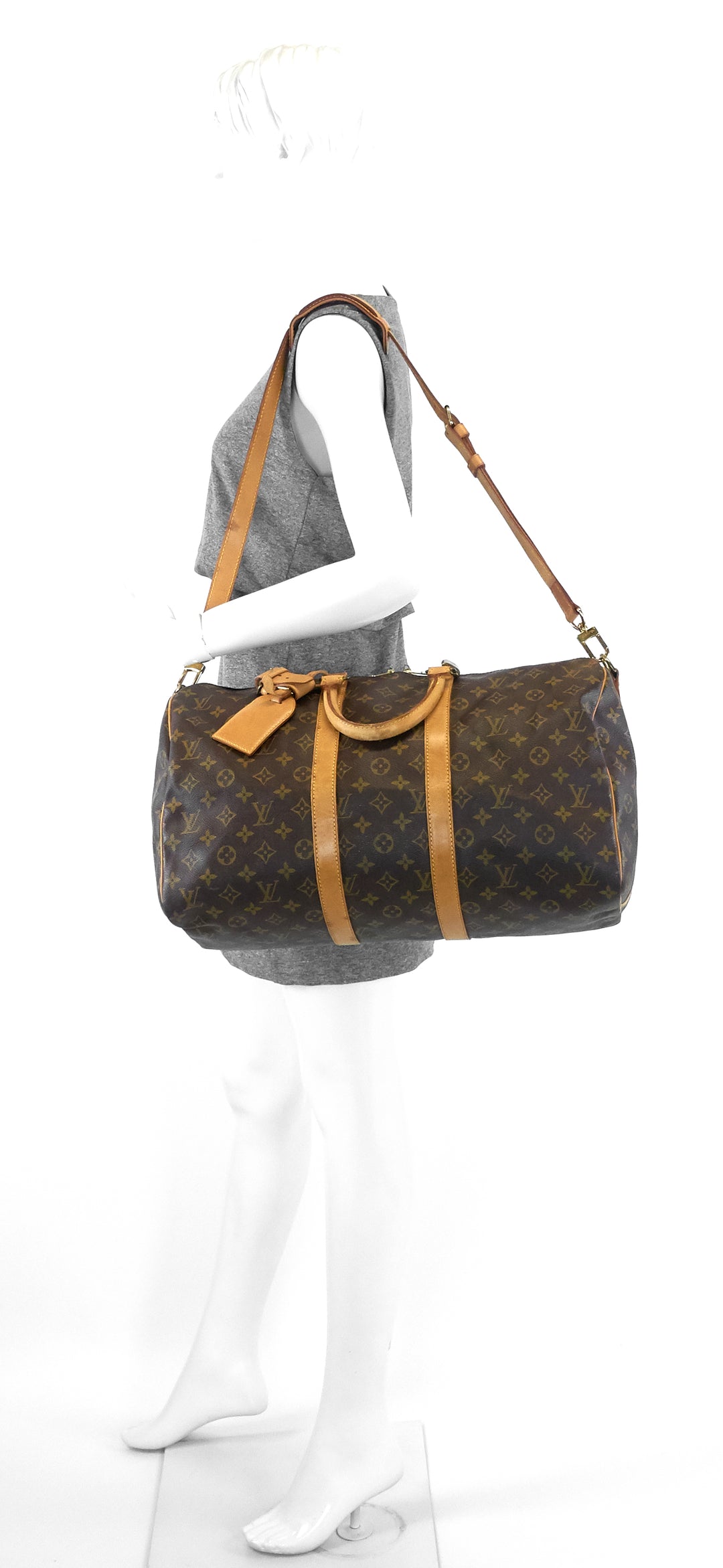 keepall 45 bandouliere monogram canvas bag
