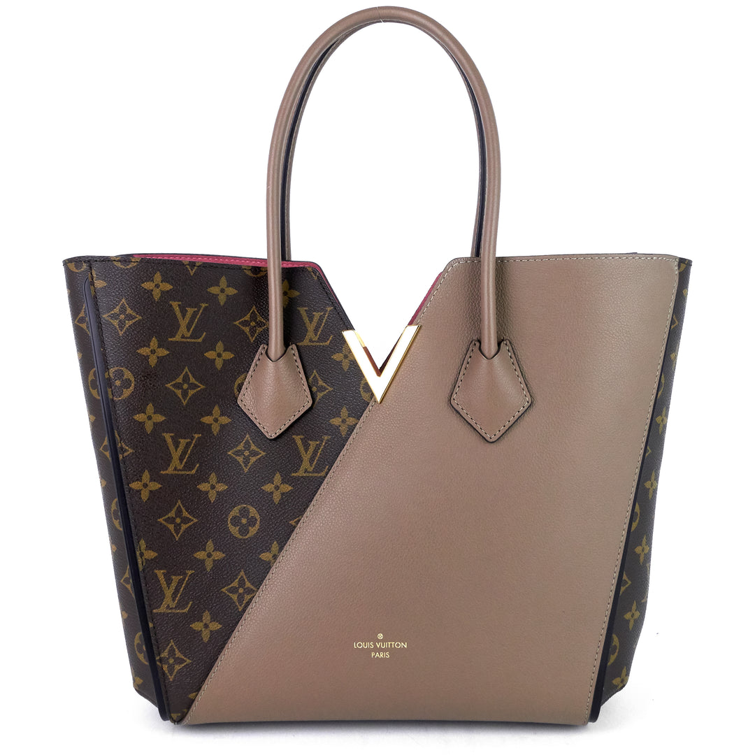 kimono mm monogram canvas taupe glace bag