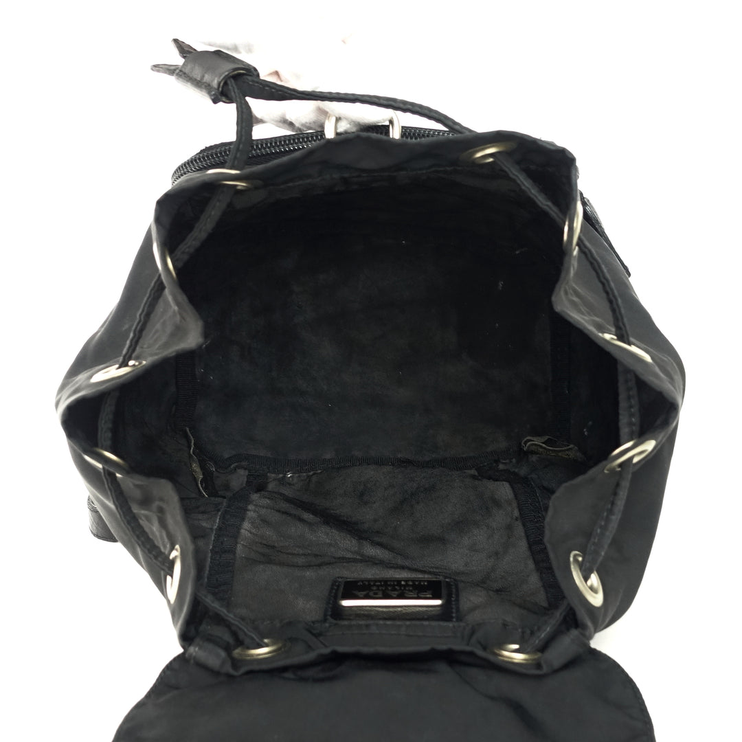 front pocket small nylon backpack