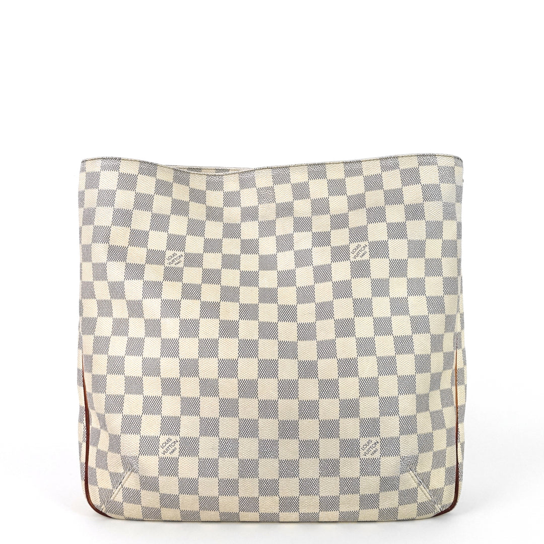 soffi damier azur canvas hobo bag