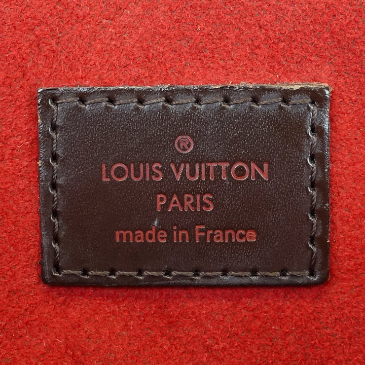trevi gm damier ebene canvas bag