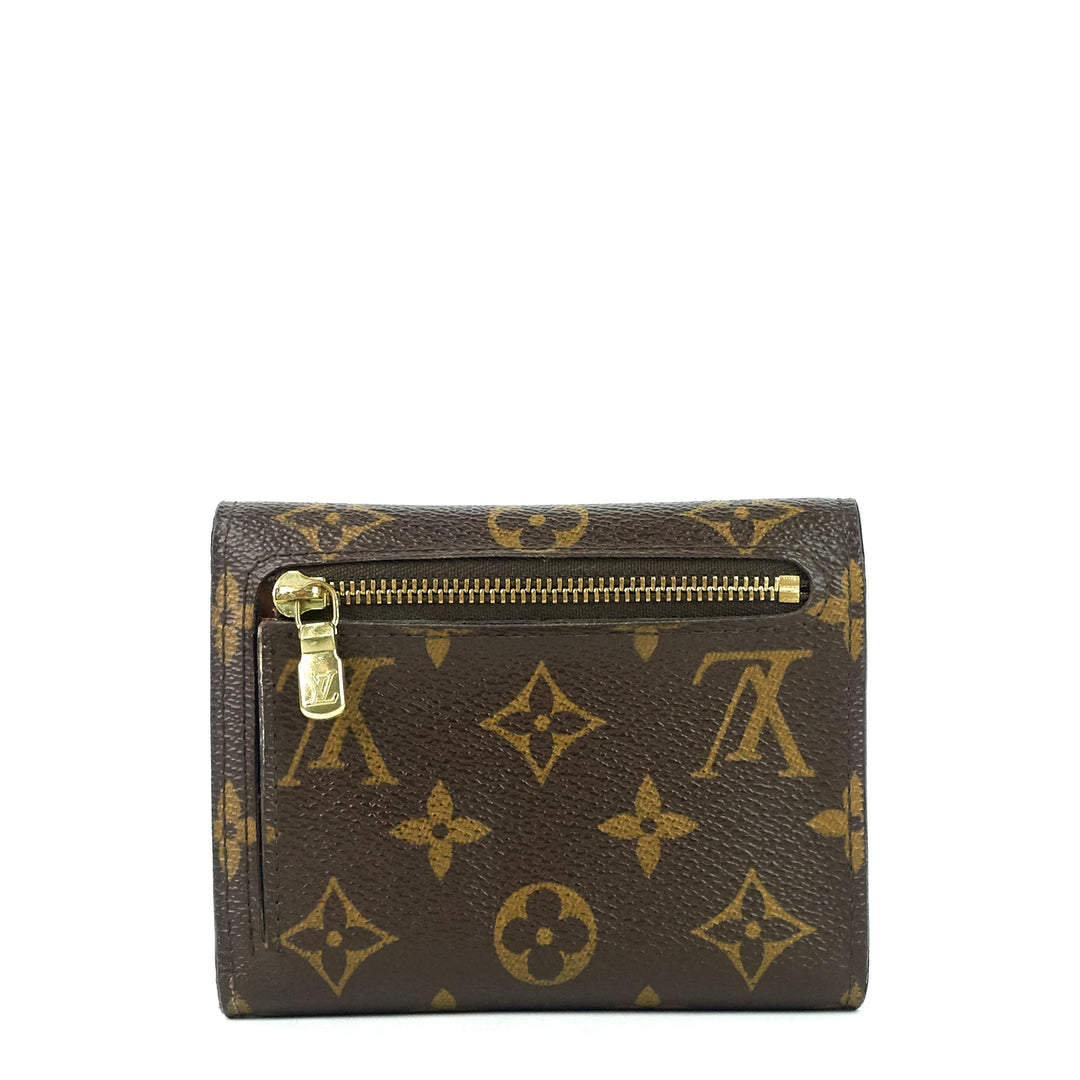 portefeuille koala trifold monogram canvas wallet