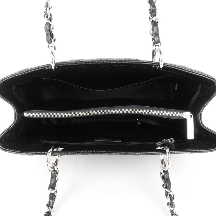 grand shopping tote gst caviar leather bag