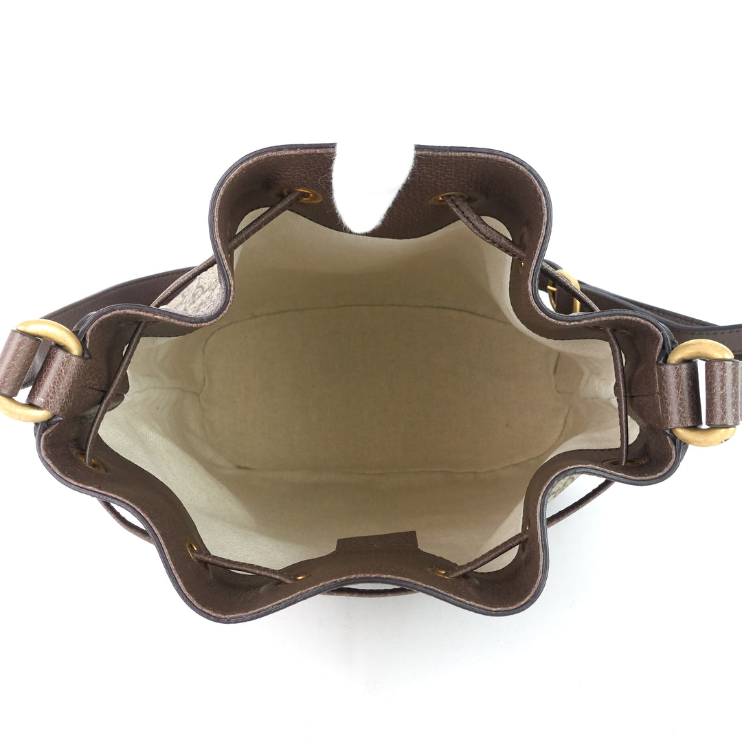 ophidia gg supreme canvas bucket bag