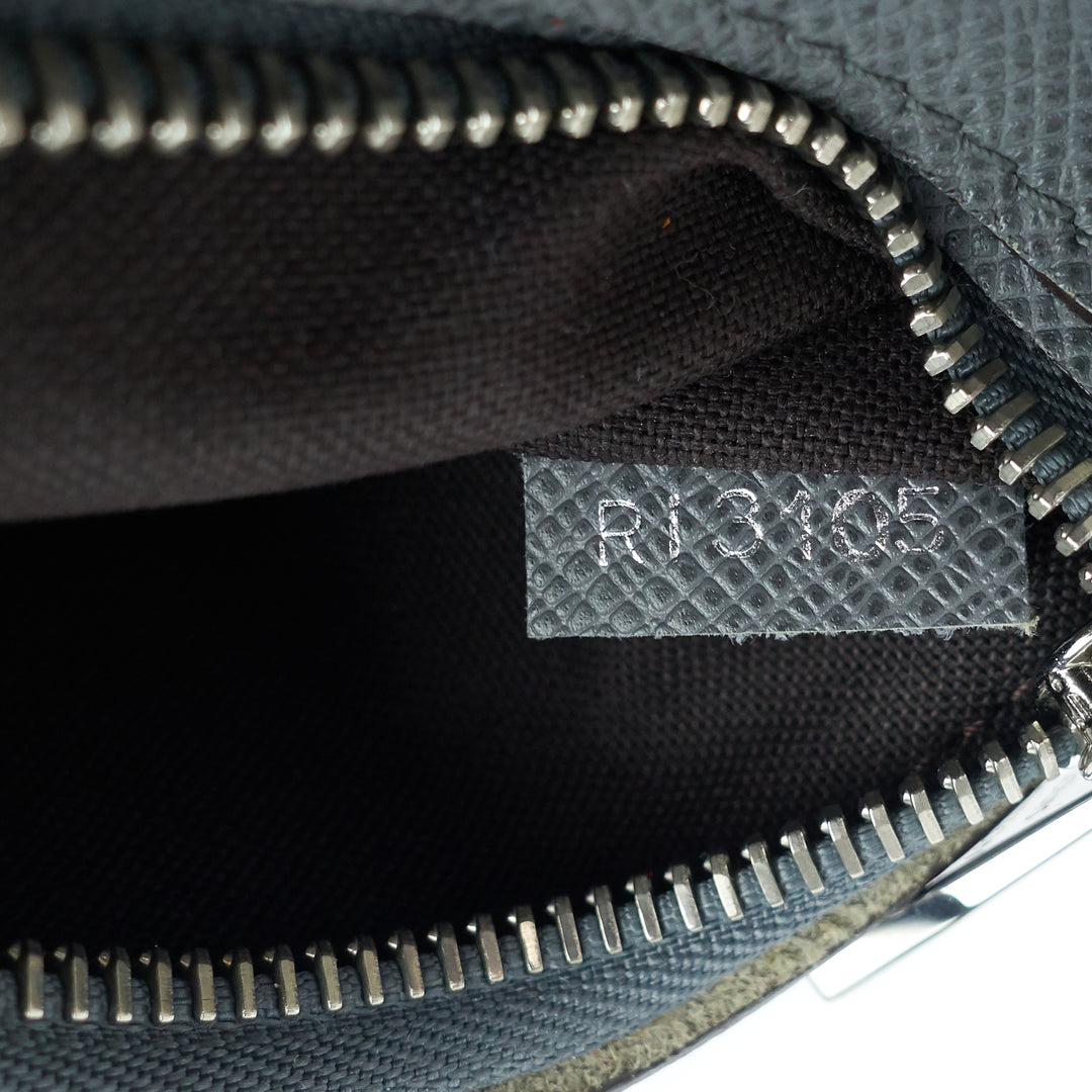 pavel taiga leather clutch bag