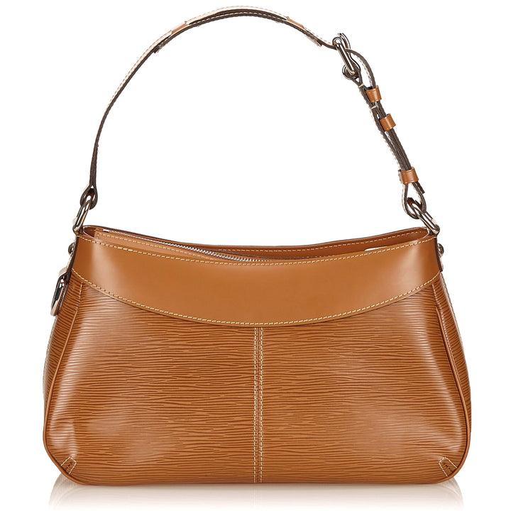 turenne pm cannelle epi leather handbag