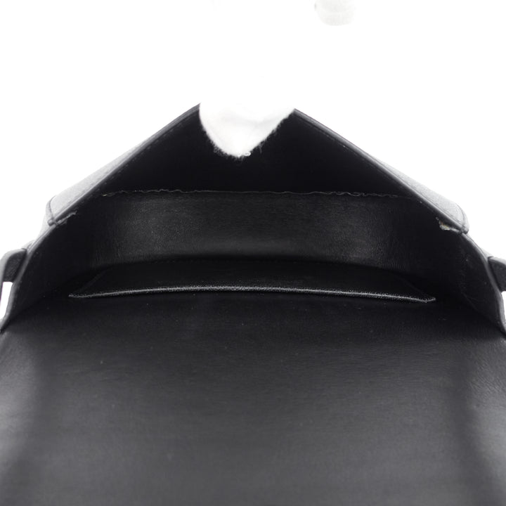 trotteur small calfskin leather bag