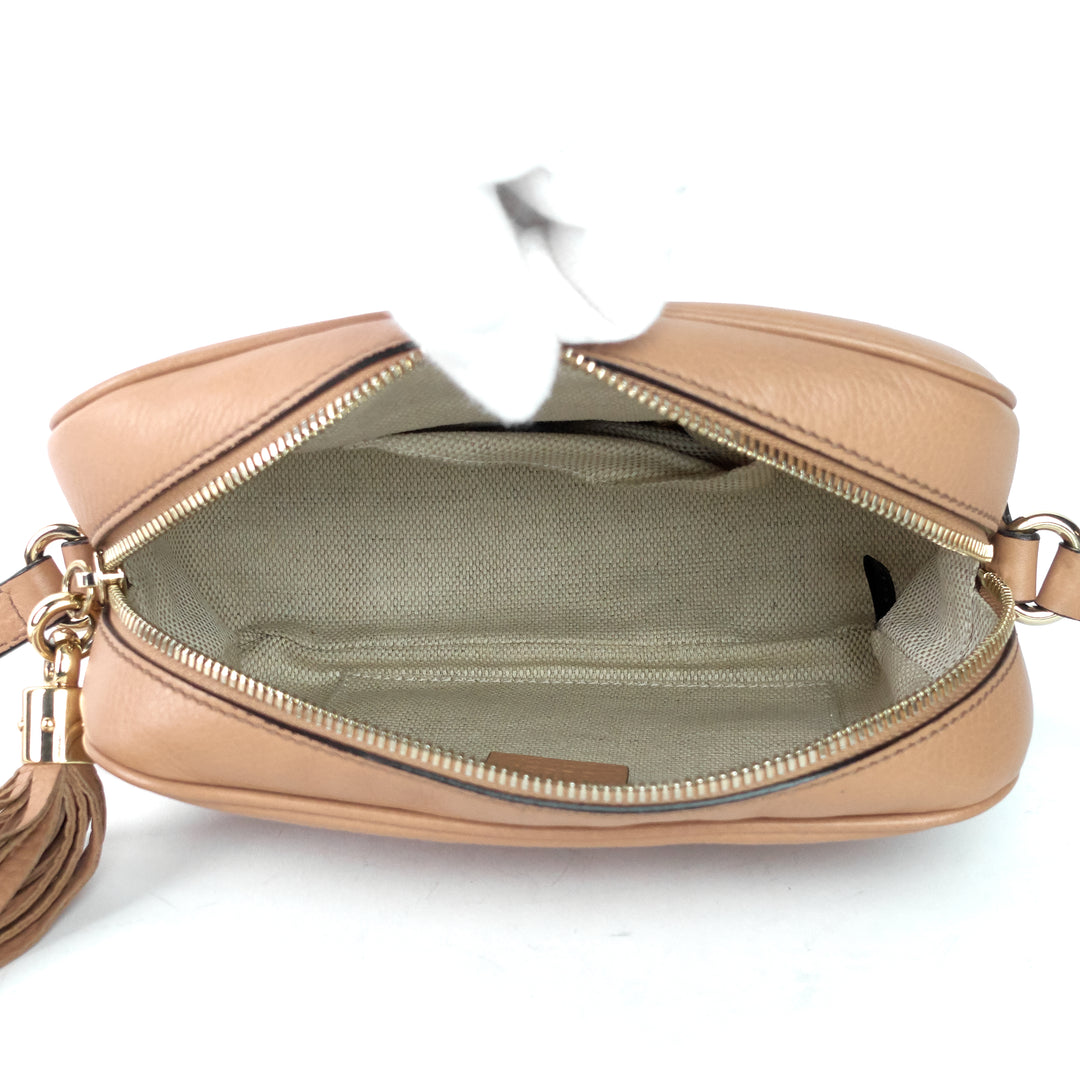 soho disco crossbody calf leather bag