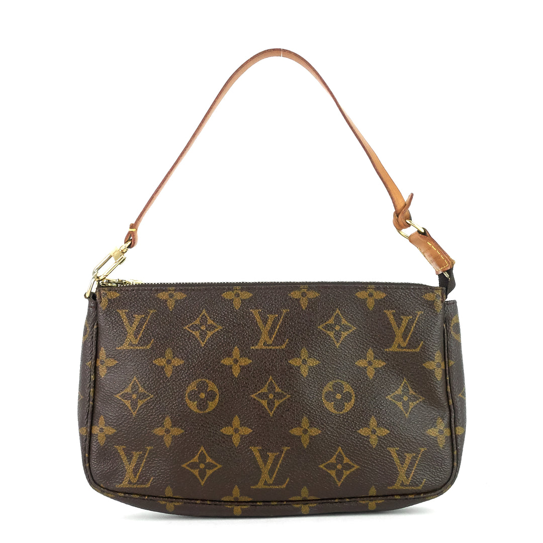 pochette accessoires monogram canvas bag