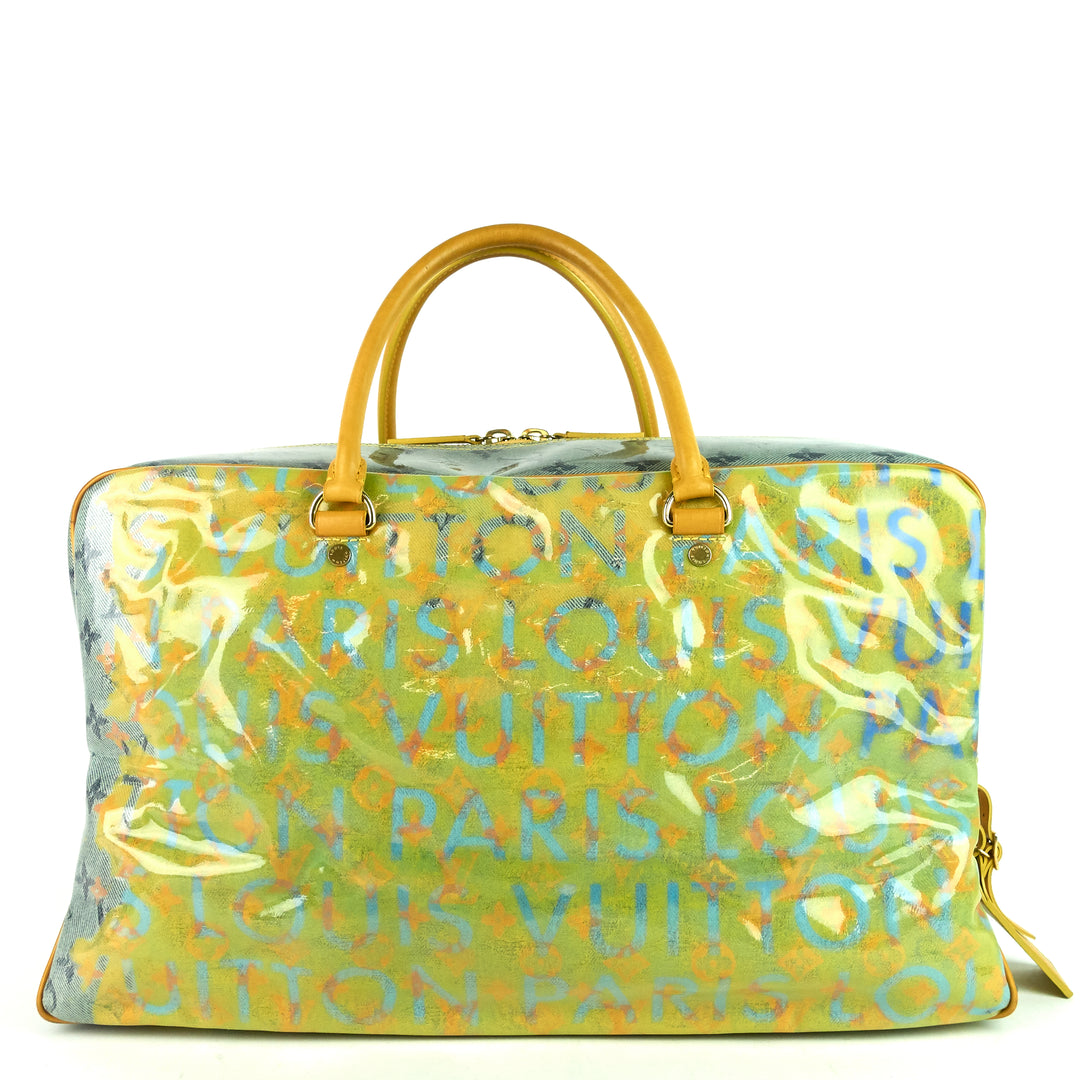 richard prince defile weekender gm pulp canvas bag