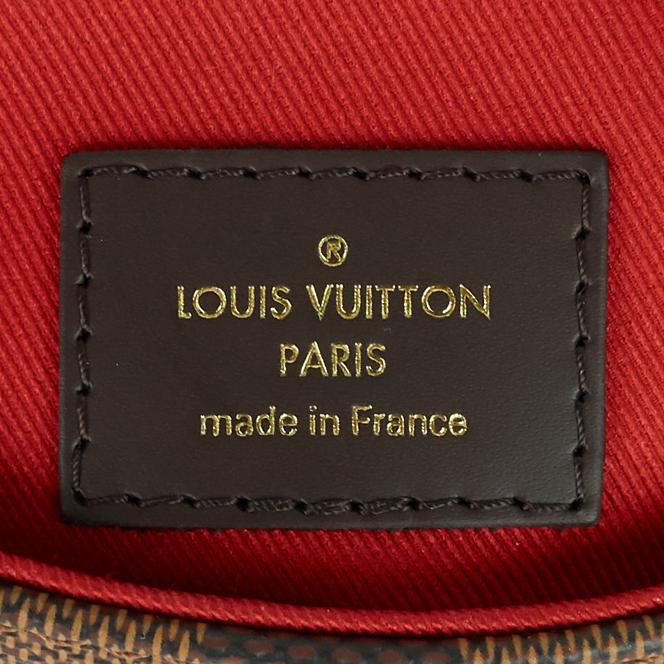 croisette damier ebene canvas bag