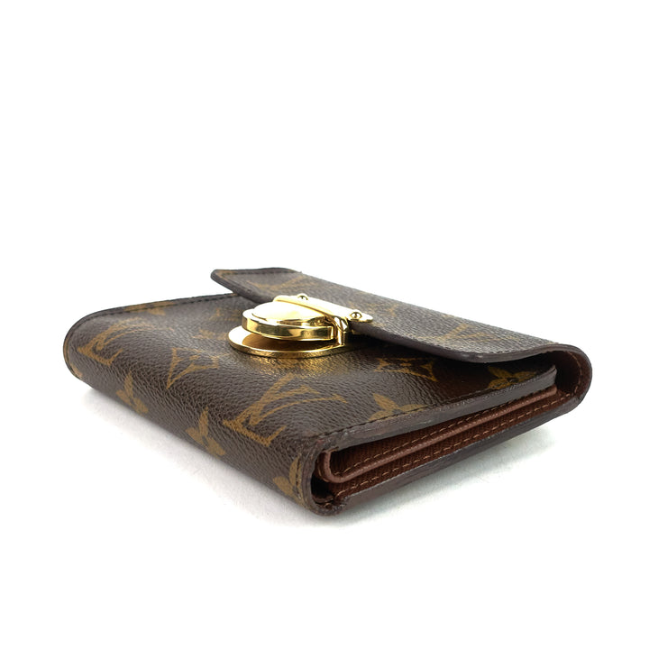 portefeuille koala trifold monogram canvas wallet