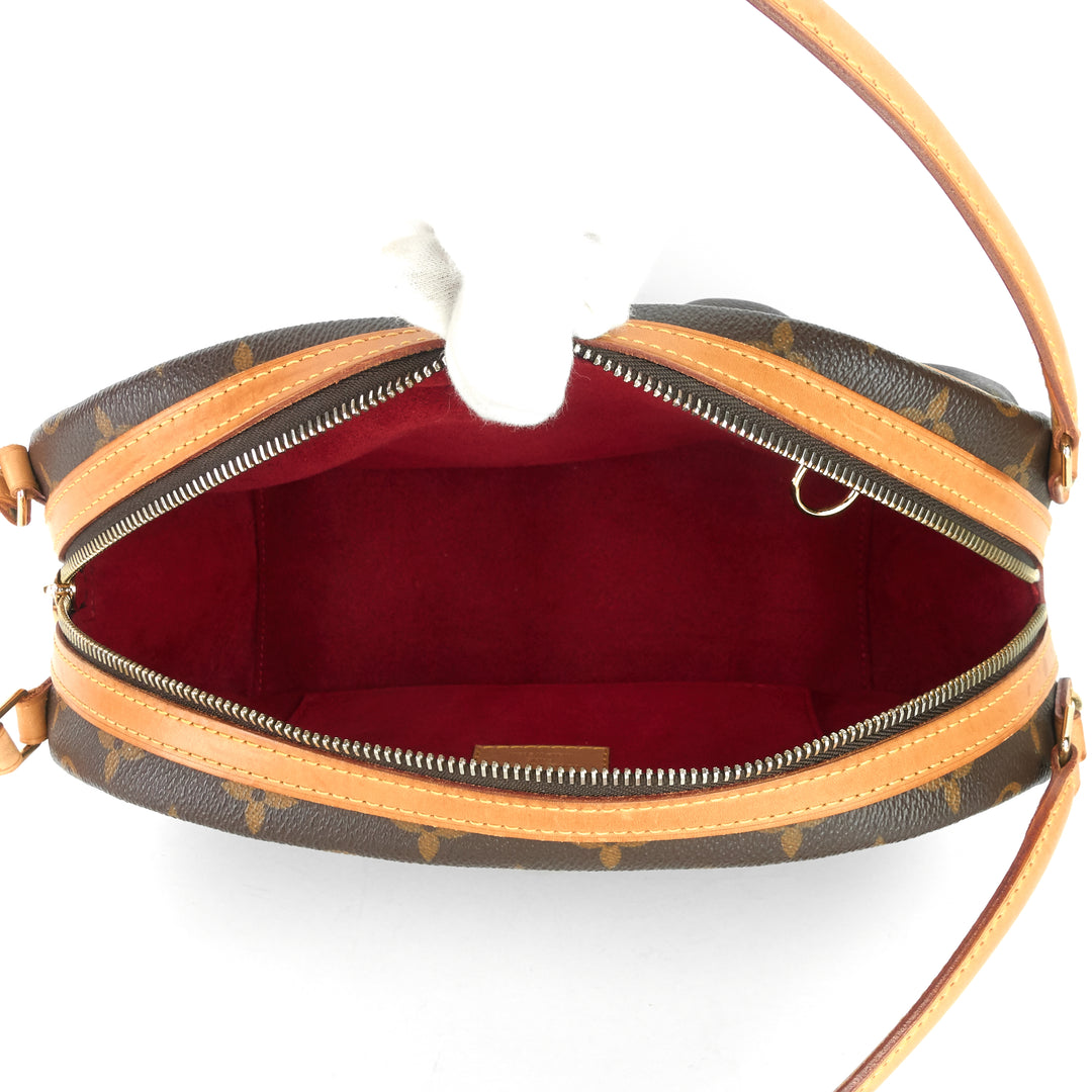 klara monogram canvas handbag