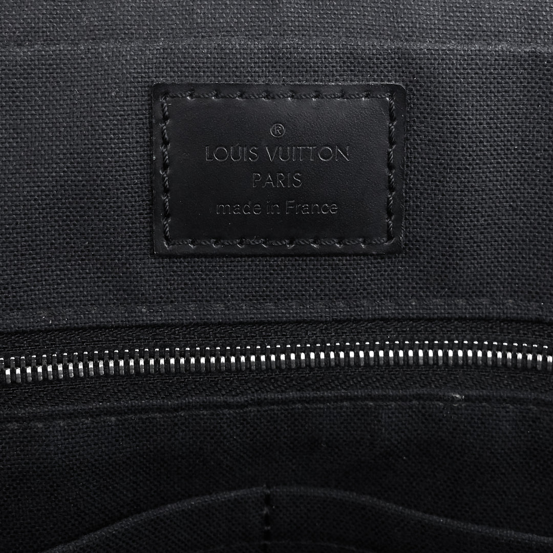 porte-documents voyage gm damier graphite canvas briefcase bag