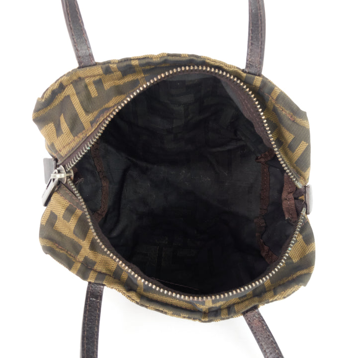 mini double strap tobacco zucca canvas bag