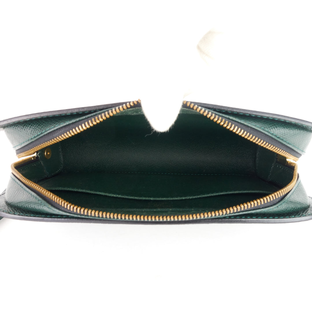 pochette baikal epicea taiga leather bag