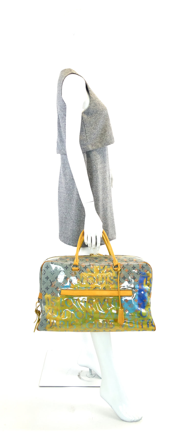 richard prince defile weekender gm pulp canvas bag