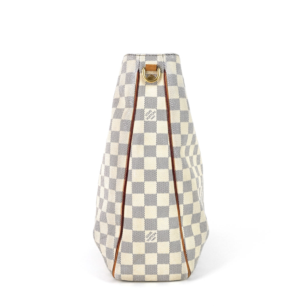 soffi damier azur canvas hobo bag
