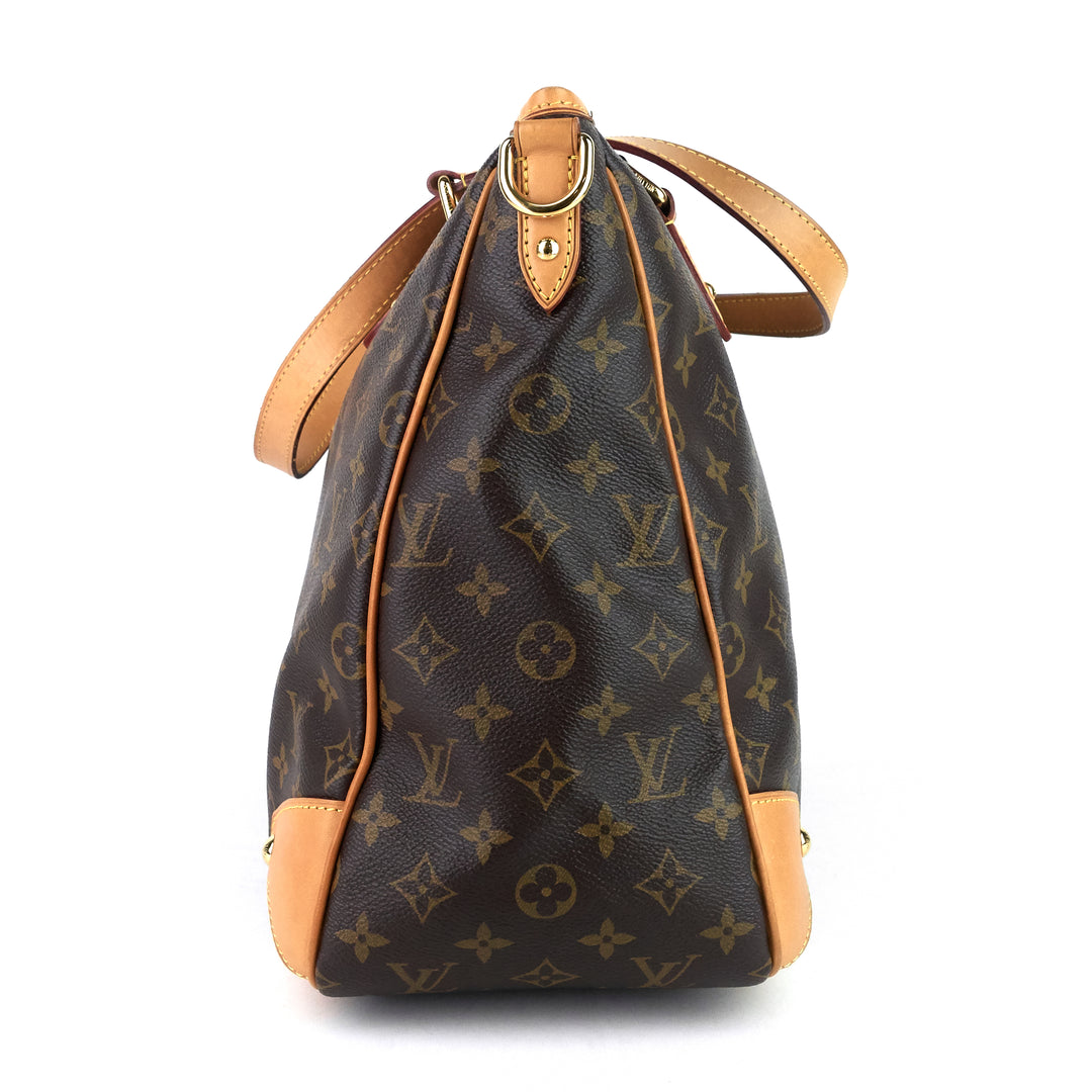 estrela mm monogram canvas bag