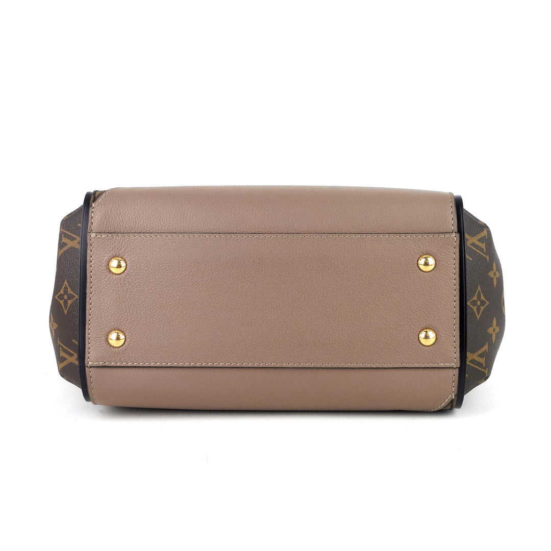 kimono mm monogram canvas taupe glace bag