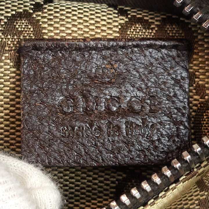 monogram canvas belt bag