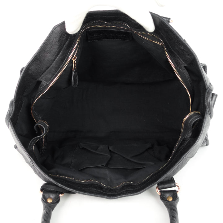 giant part time lambskin leather bag