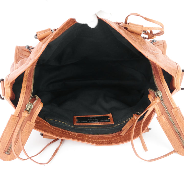 classic city lambskin leather bag