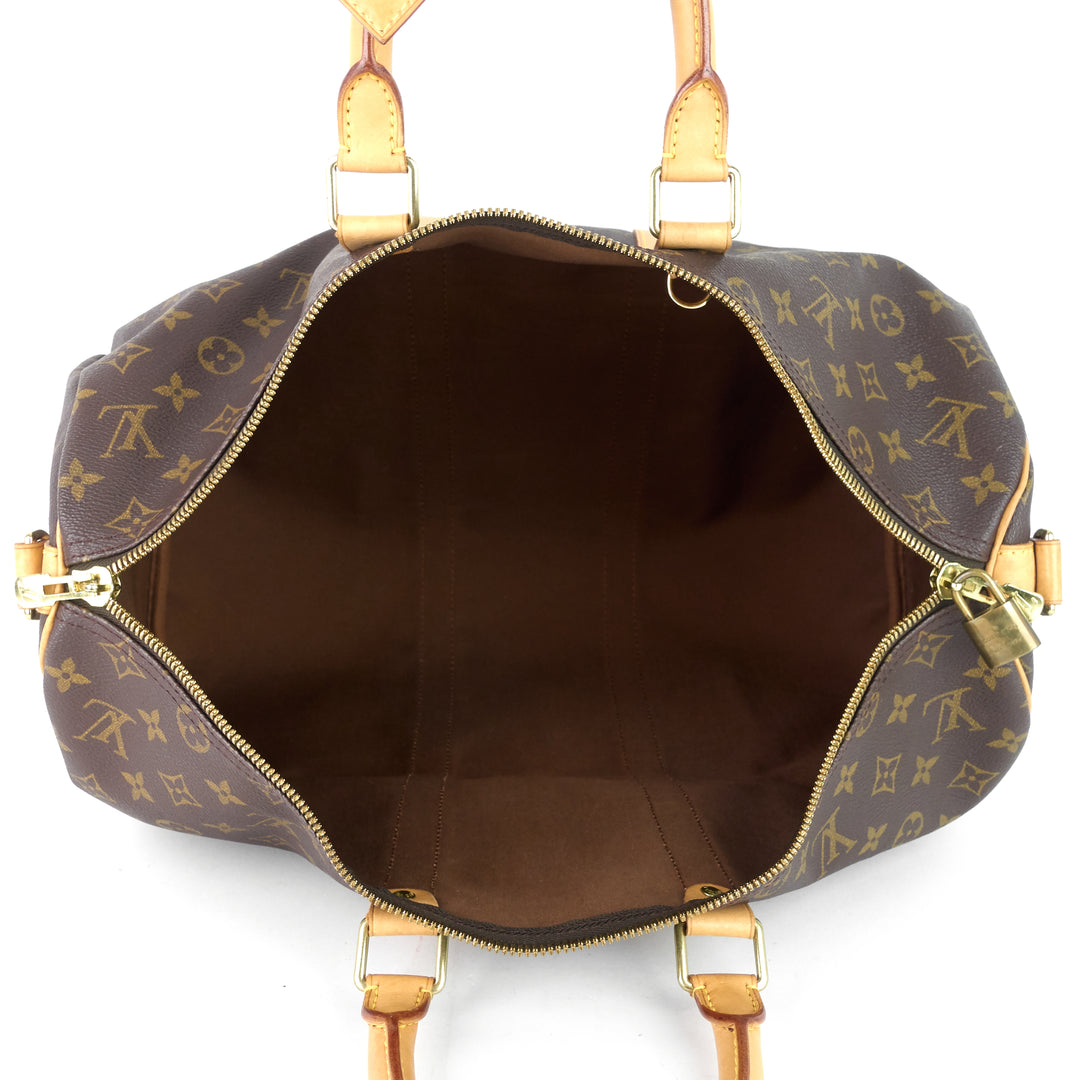 keepall 45 bandouliere monogram canvas bag