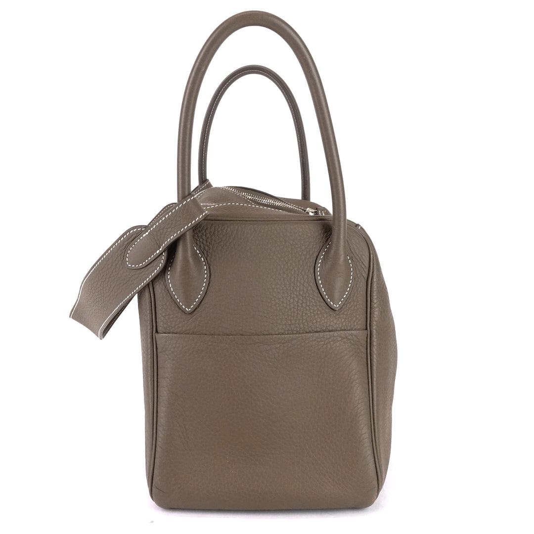 lindy 34 clemence leather shoulder bag