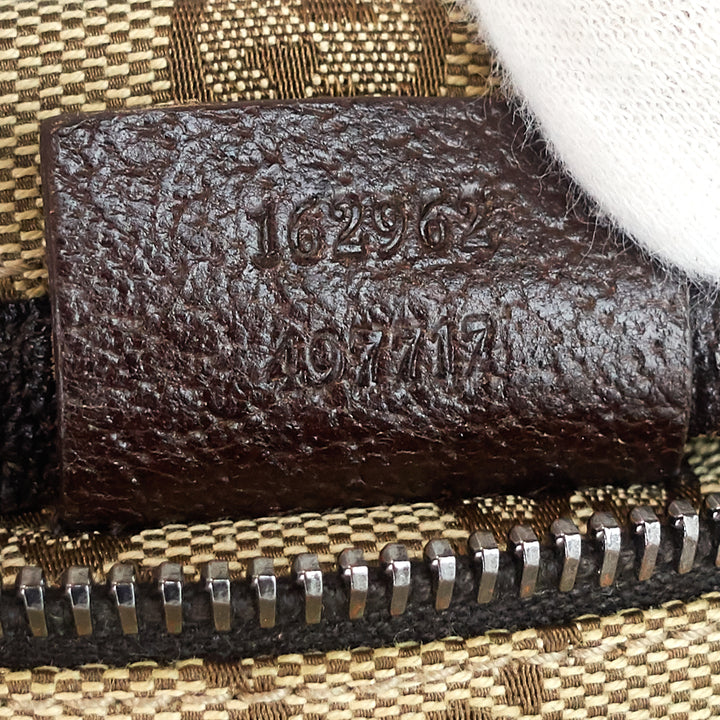 monogram canvas belt bag