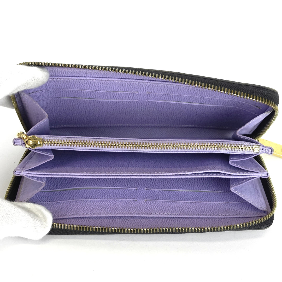 monogram multicolore canvas zippy wallet