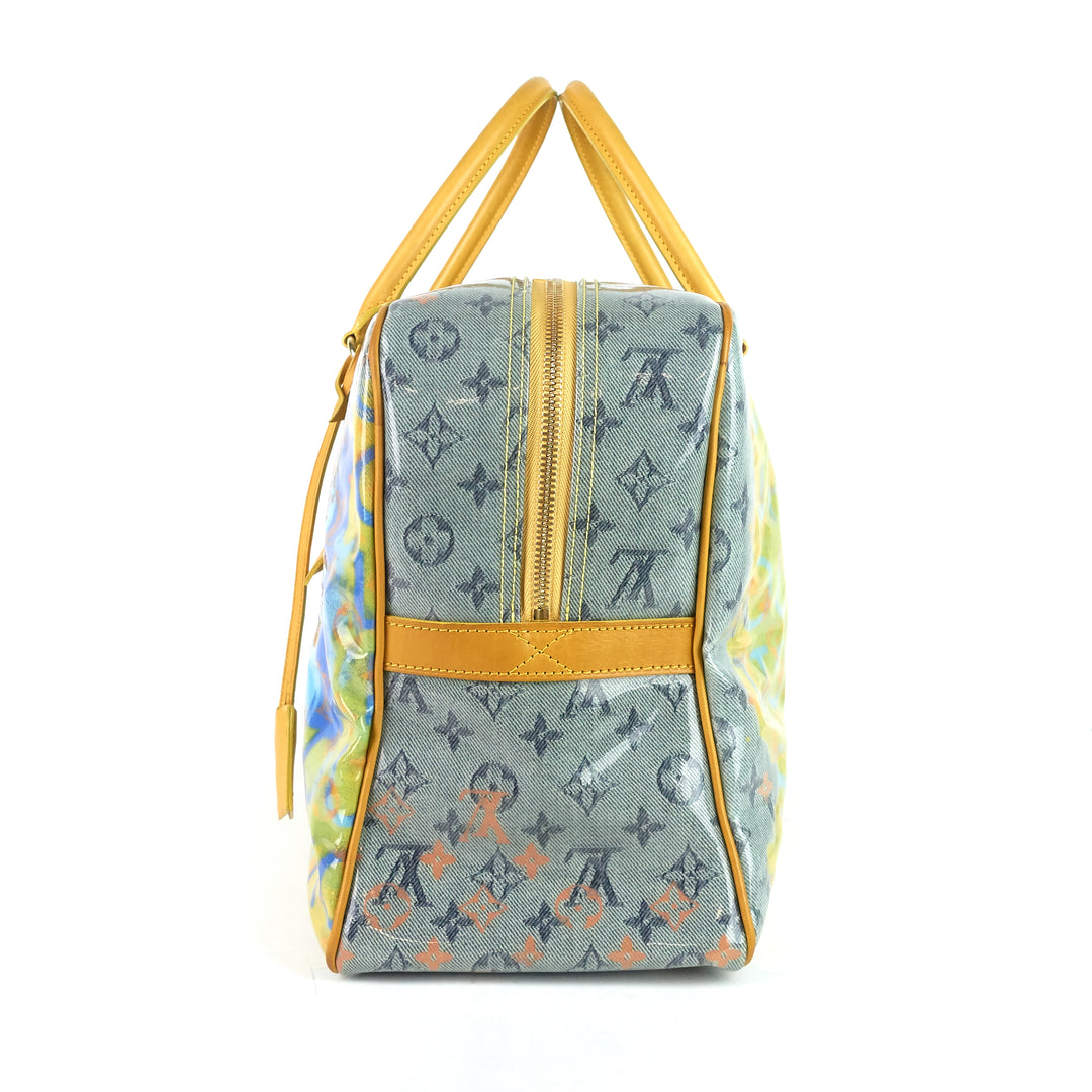 richard prince defile weekender gm pulp canvas bag