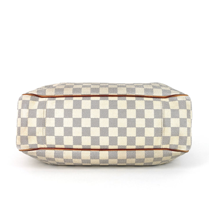soffi damier azur canvas hobo bag