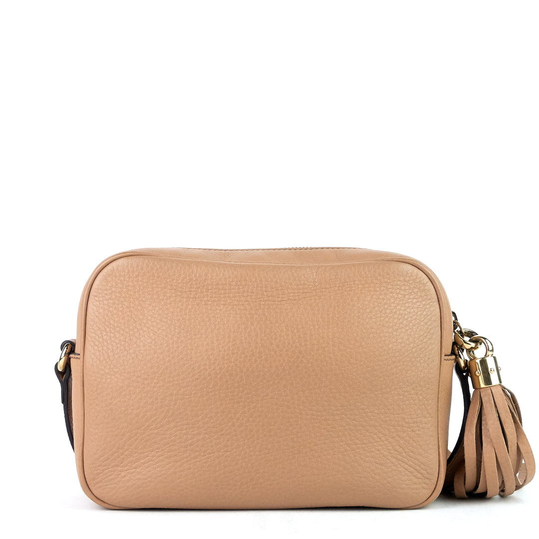 soho disco crossbody calf leather bag