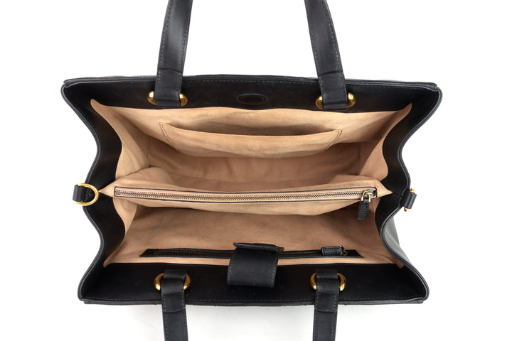 marmont medium matelassé calfskin tote bag