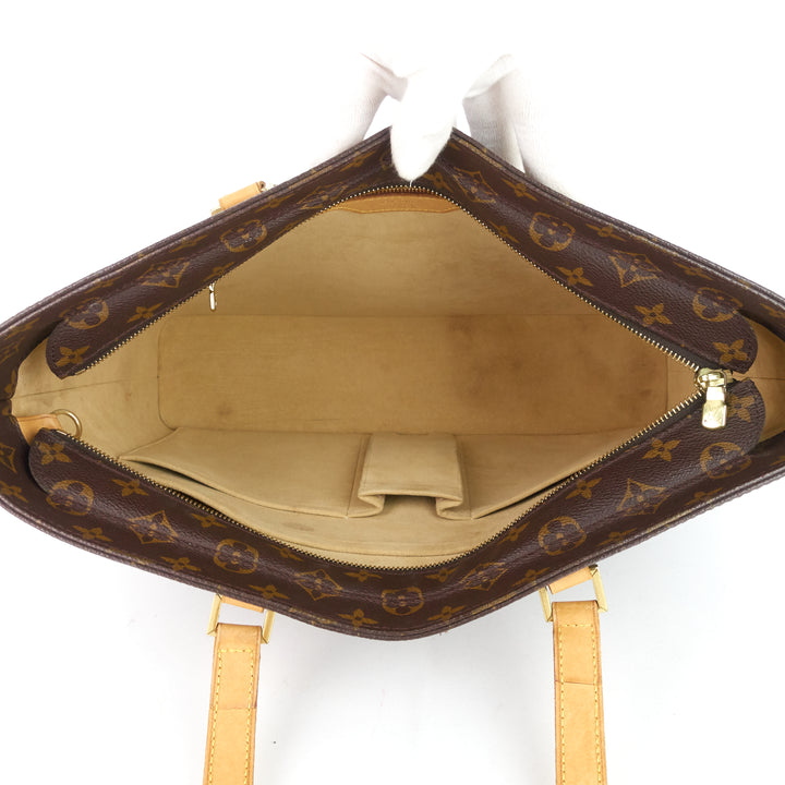 luco monogram canvas tote bag