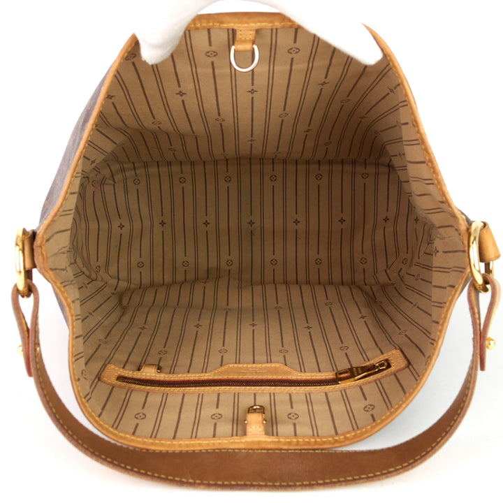 delightful mm monogram canvas bag