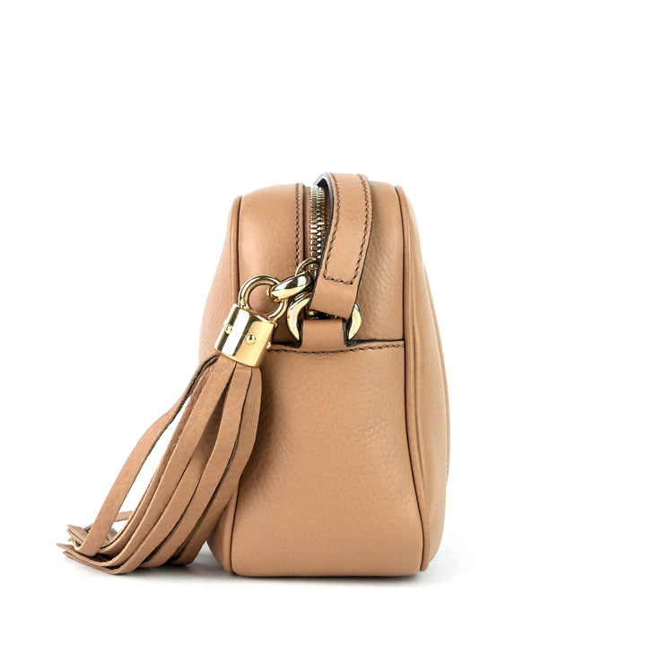 soho disco crossbody calf leather bag