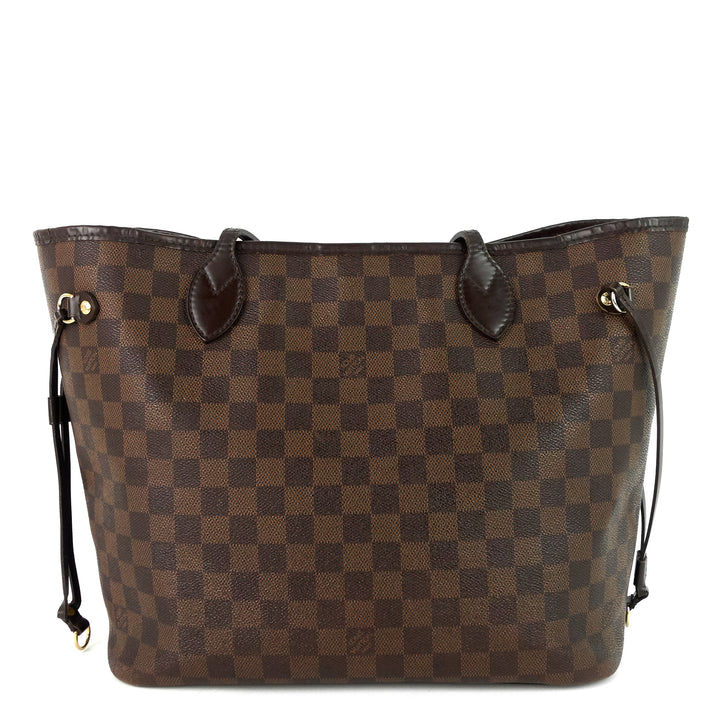 neverfull mm damier ebene canvas bag