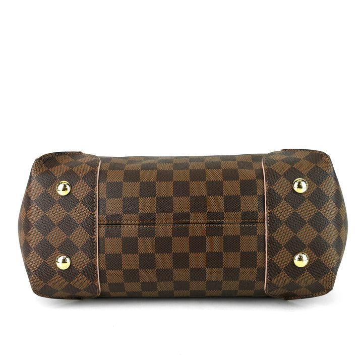caissa damier ebene canvas hobo bag