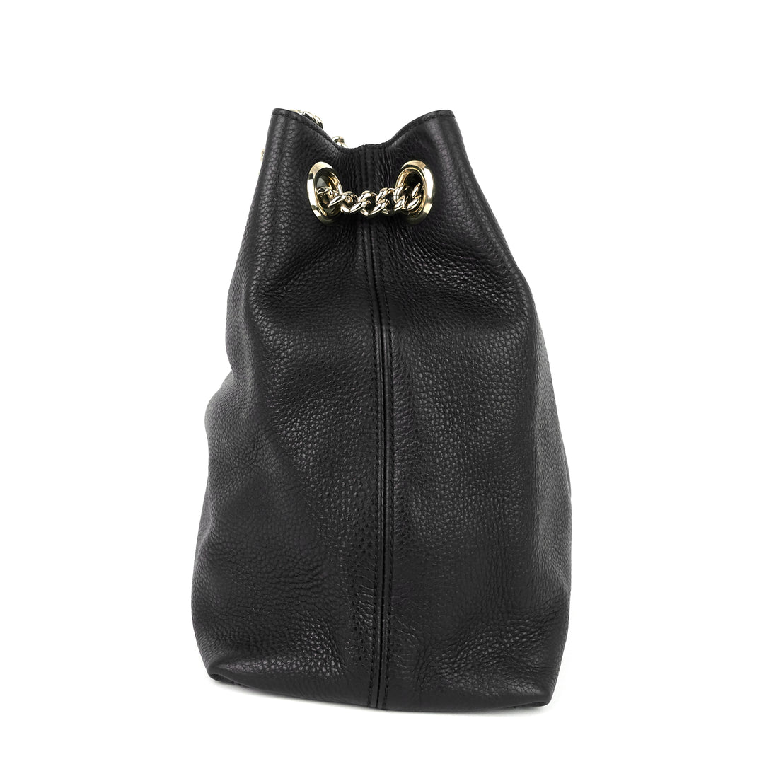 soho chain medium calf leather bag