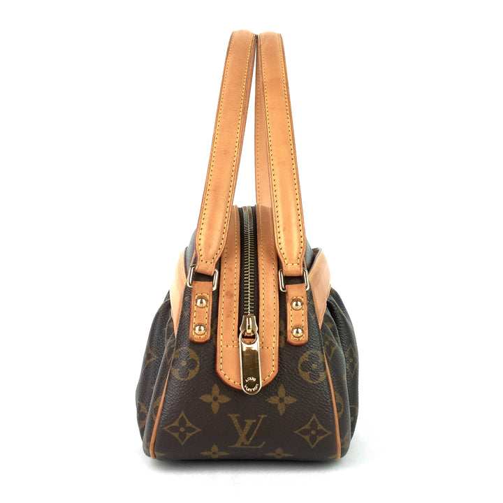 klara monogram canvas handbag