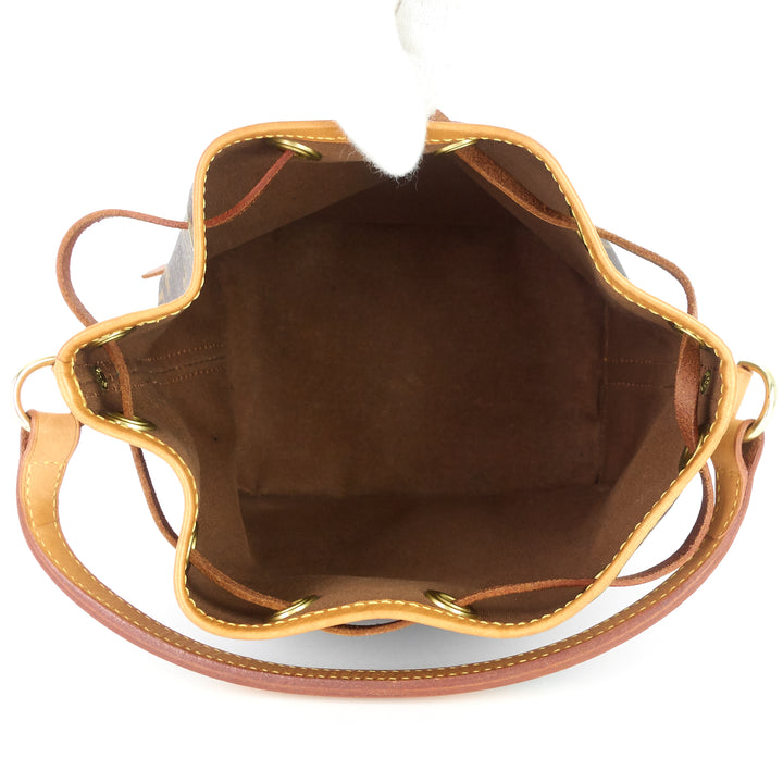 noe mini monogram canvas bag