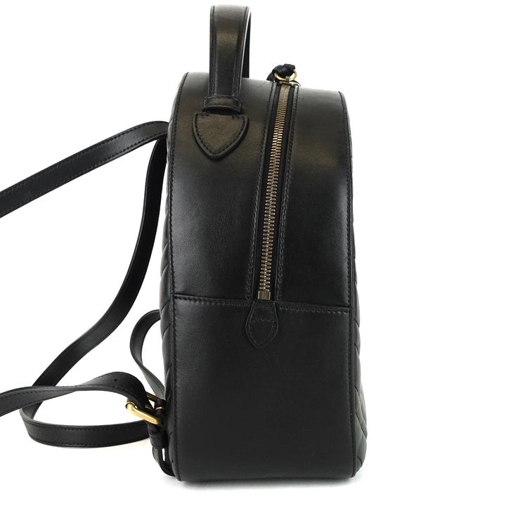 gg marmont matelasse calf leather backpack